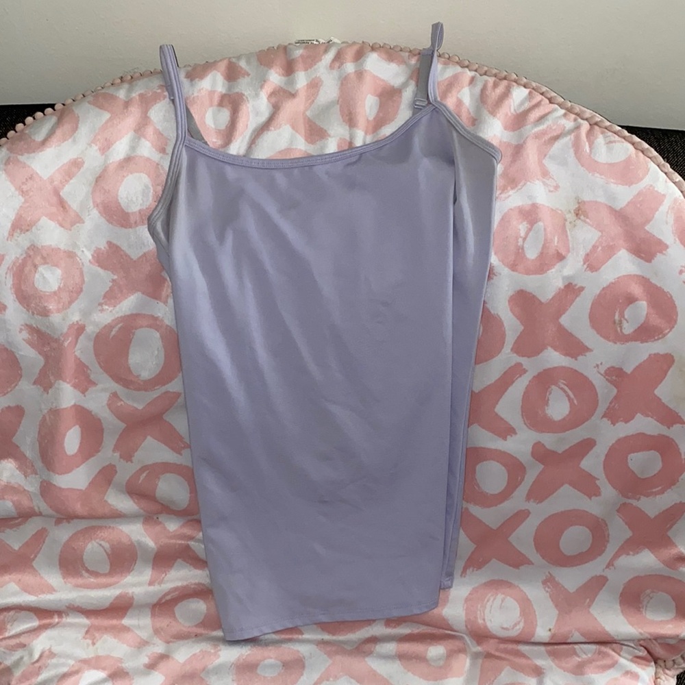 New York and Company Medium Spandex Tank Top. Color: Lavender.